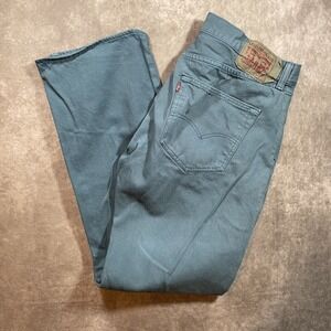 Levis 501 Straight Leg Button Fly Jeans Denim Size 36x32